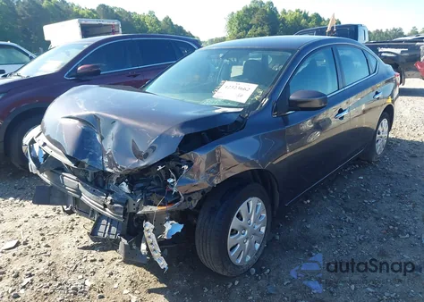 2015 Nissan Sentra Fe+ S/S/Sl/Sr/Sv from USA, damaged, VIN 3N1AB7APXFY248048